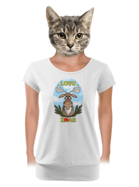 dámské tričko s lemem