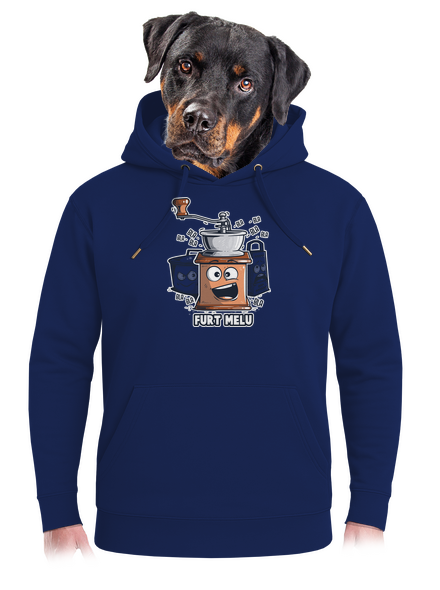 Mlýnek unisex mikina premium Navy