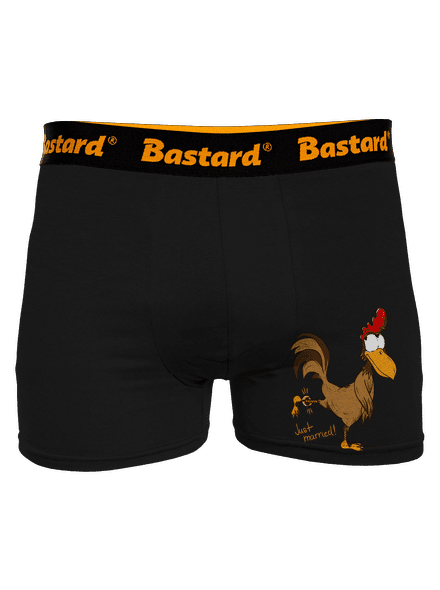 Novomanželé boxerky Black