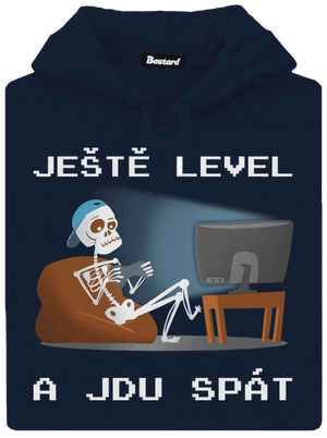 Ještě level pánská mikina klokanka Navy