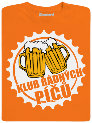 Klub řádných píčů pánské tričko Orange