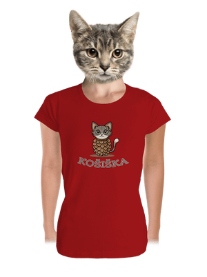 Košiška dámské tričko premium Red Mal