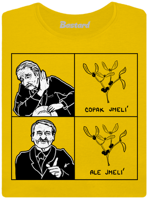 Cimrman: Copak jmelí dámské tričko Yellow