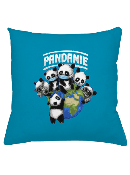 Pandamie polštář Blue Turquoise