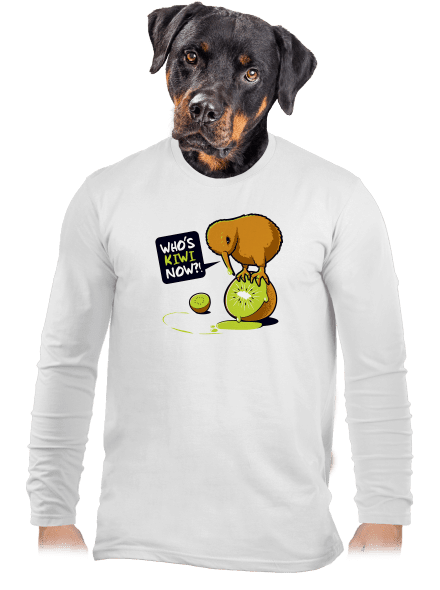 Kiwi pánské dlouhý rukáv White