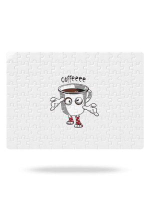 Zombie kafe puzzle White