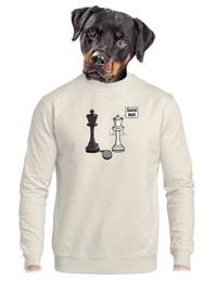 unisex mikina bez kapuce