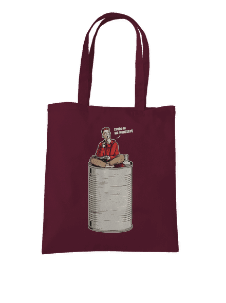 Konzerva taška Burgundy