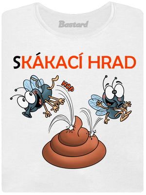 Skákací hrad dámské tričko premium White