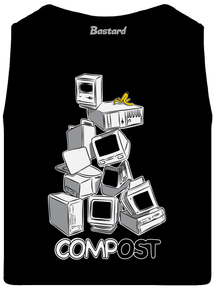 Compost pánské tílko Black