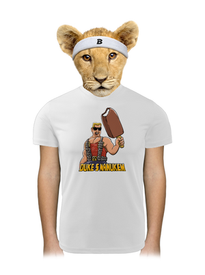 Duke s nanukem dětské sportovní tričko White