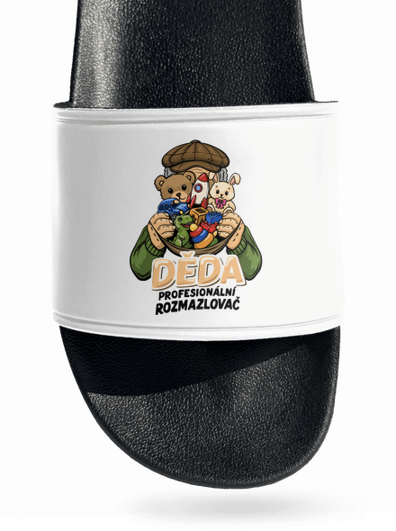 Děda rozmazlovač pantofle White