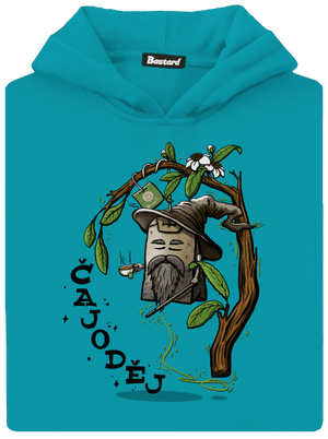 Čajoděj dětská mikina klokanka Hawaiian Blue