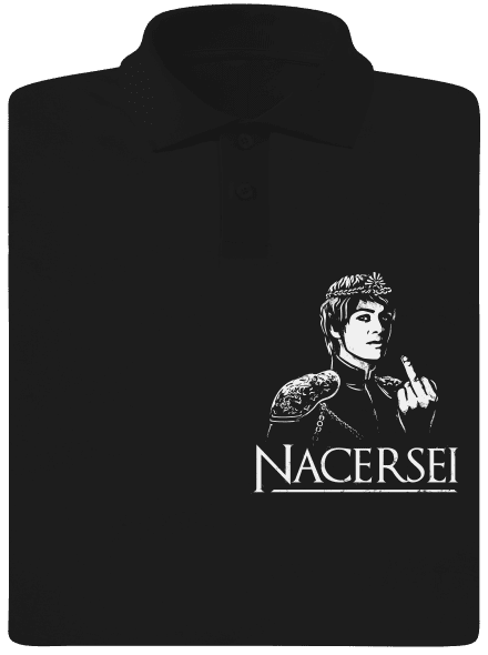 Nacersei pánská polokošile Black