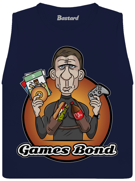 Games Bond dámské tílko volné Navy