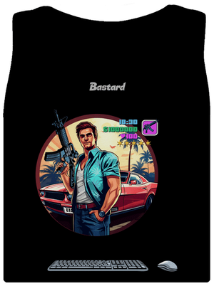 B17: GTA dámské tílko klasické Black