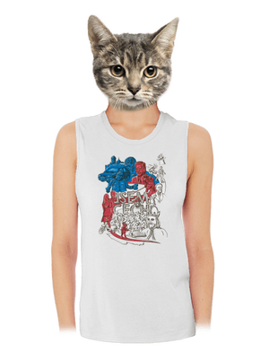 dámské tílko volné