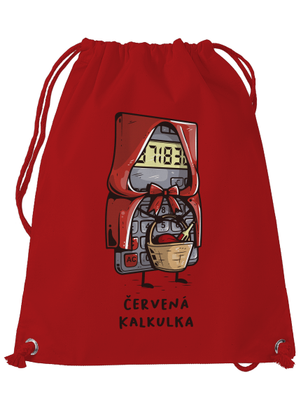 Červená kalkulka vak Red Mal