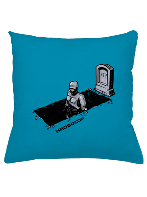 Hrobocop polštář Blue Turquoise