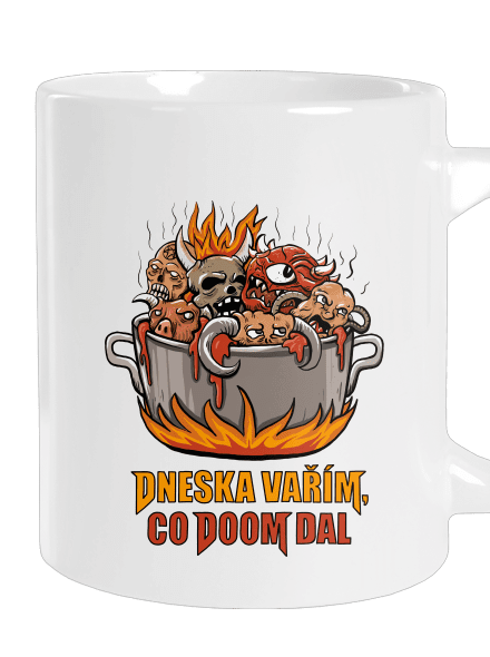 Co Doom dal velký hrnek White