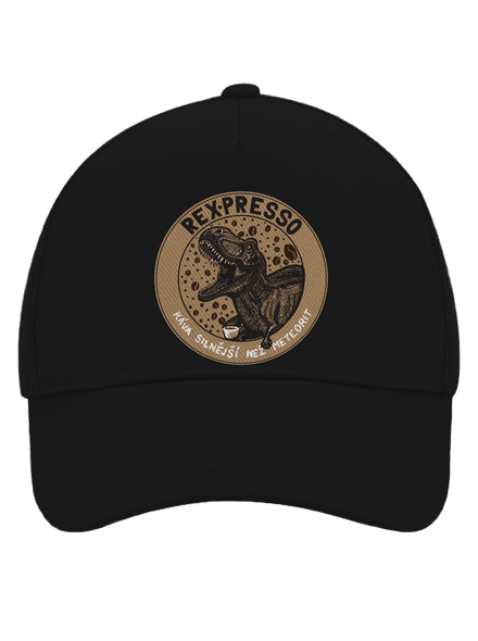 Rex-presso kšiltovka baseballka Black