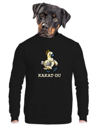 unisex mikina bez kapuce