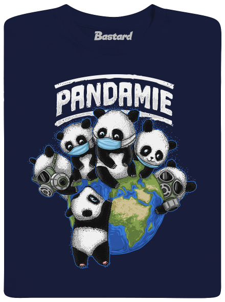 Pandamie dětské tričko Navy