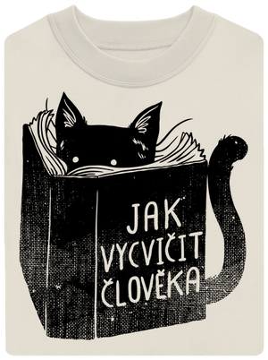 Povinná četba unisex mikina bez kapuce Off White