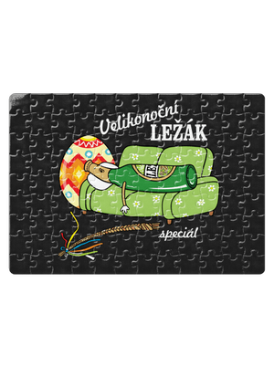 Velikonoční ležák puzzle White