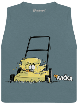 Se-kačka dámské tílko volné Heather Deep Teal