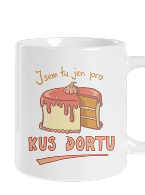 Pro kus dortu klasický hrnek White