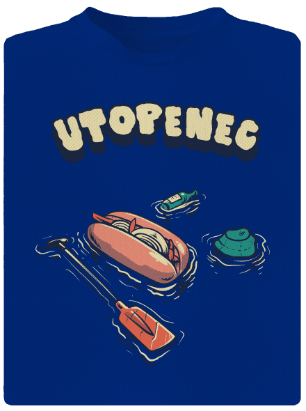 Utopenec pánské sportovní tričko Royal Blue Mal