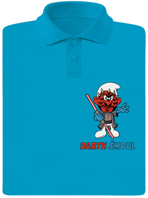 Darth Šmoul pánská polokošile Blue Atol