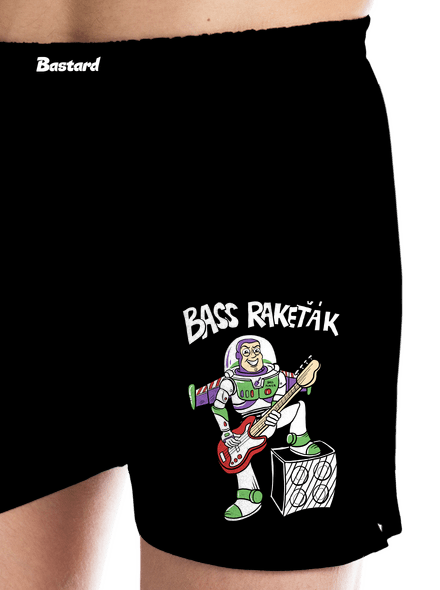 Bass Rakeťák pánské trenky Black