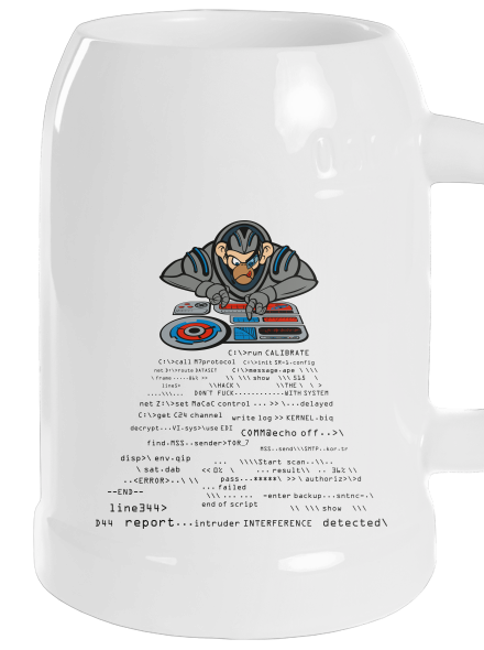 Coder ape půllitr White