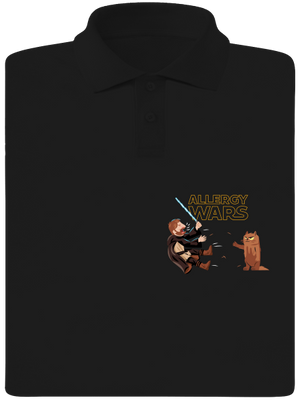 Allergy Wars pánská polokošile Black