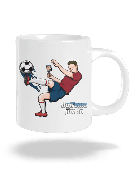 Natřeme jim to - Fotbal velký hrnek White