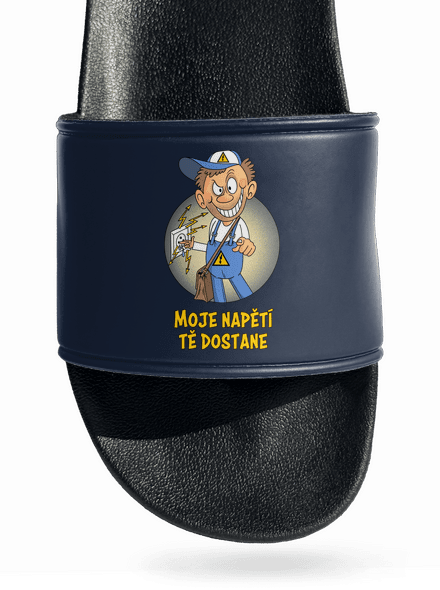 Moje napětí pantofle Navy