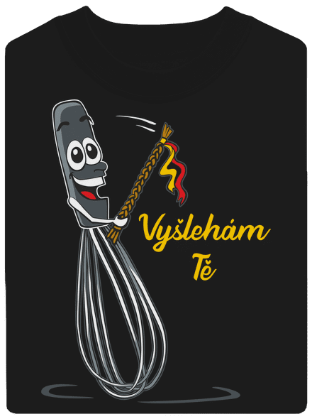 Vyšlehám Tě! unisex mikina bez kapuce Black