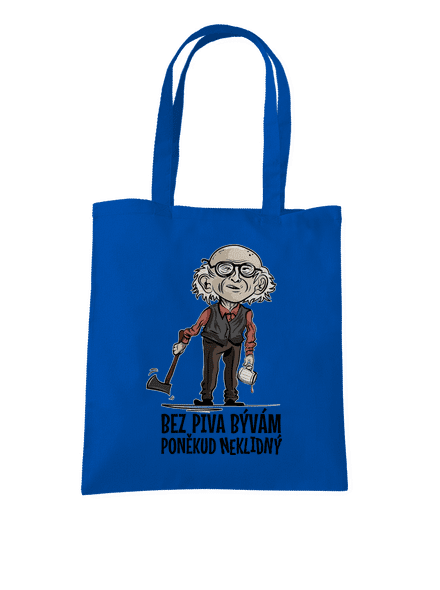 Neklidný bez piva taška Bright Royal