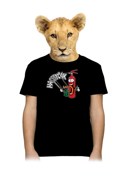 Hasyčák dětské tričko Black