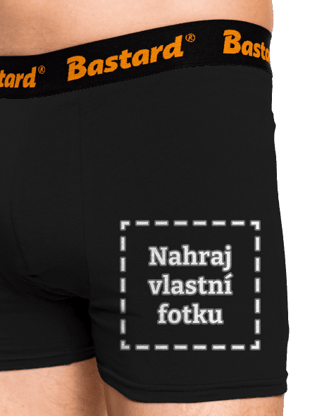 Vlastní potisk boxerky Black