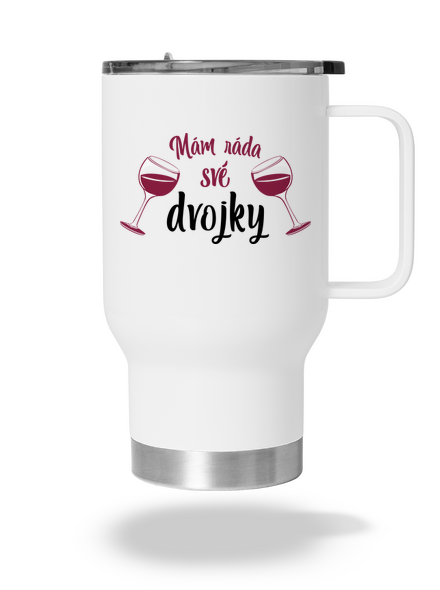 Dvojky termohrnek White