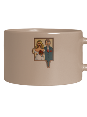 Já se žením/vdávám hrnek makronka Brown Macaron