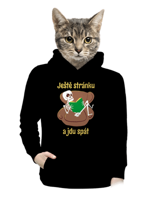 Ještě stránku dámská mikina klokanka Black