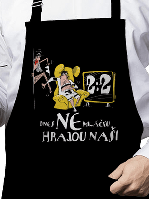 Hrajou naši zástěra Black