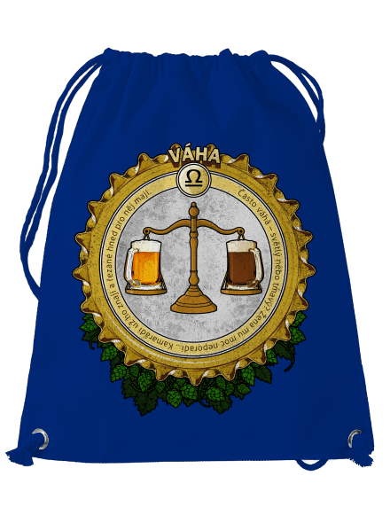 Pivní horoskop: Váha vak Royal Blue Mal