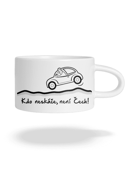 Kdo neskáče hrnek makronka White