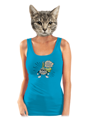 Antivirový hrdina dámské tílko klasické Blue Atol