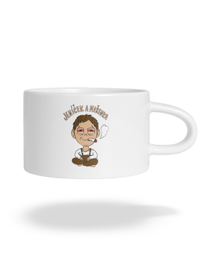 Jeníček a mařenka hrnek makronka White